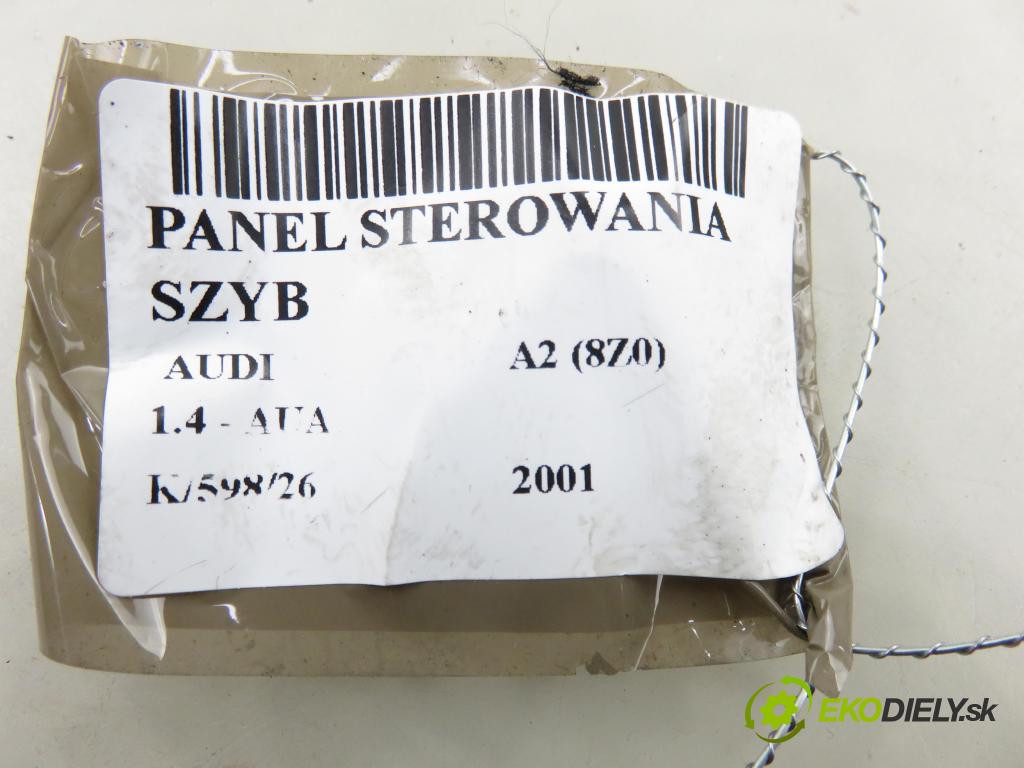 AUDI A2 (8Z0) HB 2001 55,00 1.4 - AUA 1390,00 Panel ovládania okien 8Z0959851A
