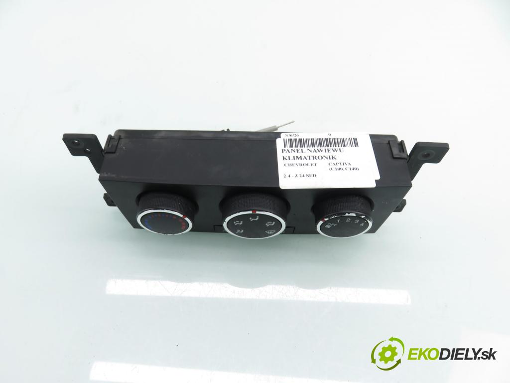 CHEVROLET CAPTIVA (C100, C140) SUV 2012 137,00 2.4 186 - LE9 2384,00 Panel kúrenia KLIMATRONIK 95080080