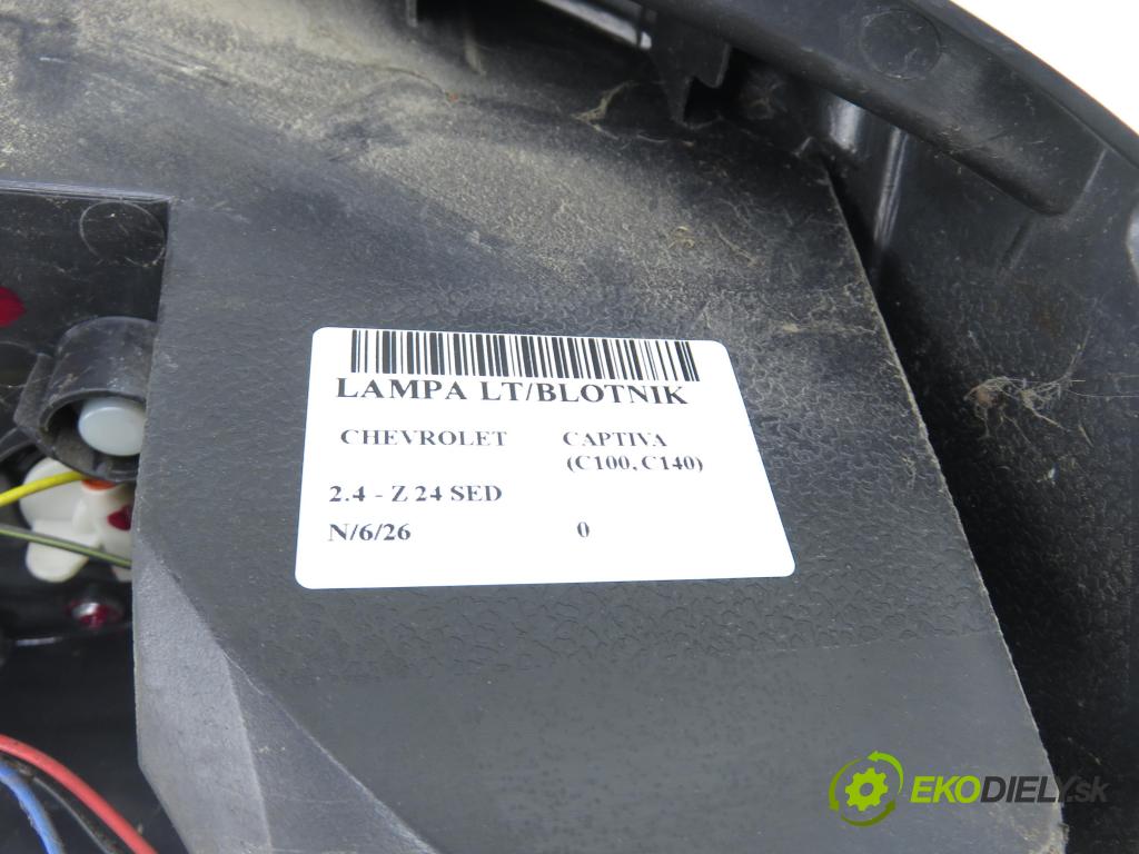 CHEVROLET CAPTIVA (C100, C140) SUV 2012 100,00 2.4 2405,00 Svetlo ľavé zadné 20946135