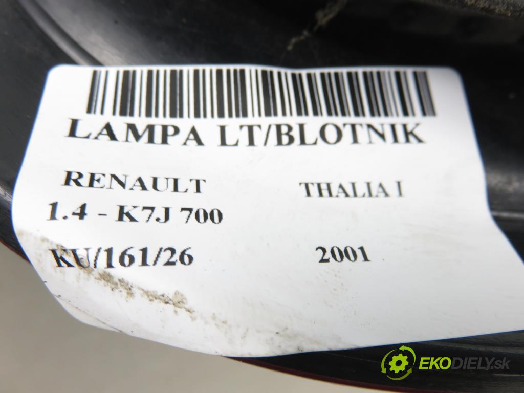 RENAULT THALIA I (LB0/1/2_) SEDAN 2001 55,00 1.4 - K7J 700 1390,00 Svetlo ľavé zadné