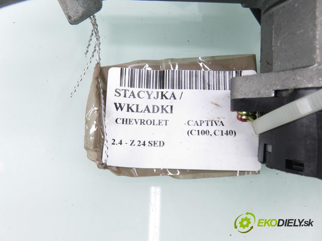 CHEVROLET CAPTIVA (C100, C140) SUV 2012 137,00 2.4 186 - LE9 2384,00 spinačka / zámky 95919456 ; 5256101300