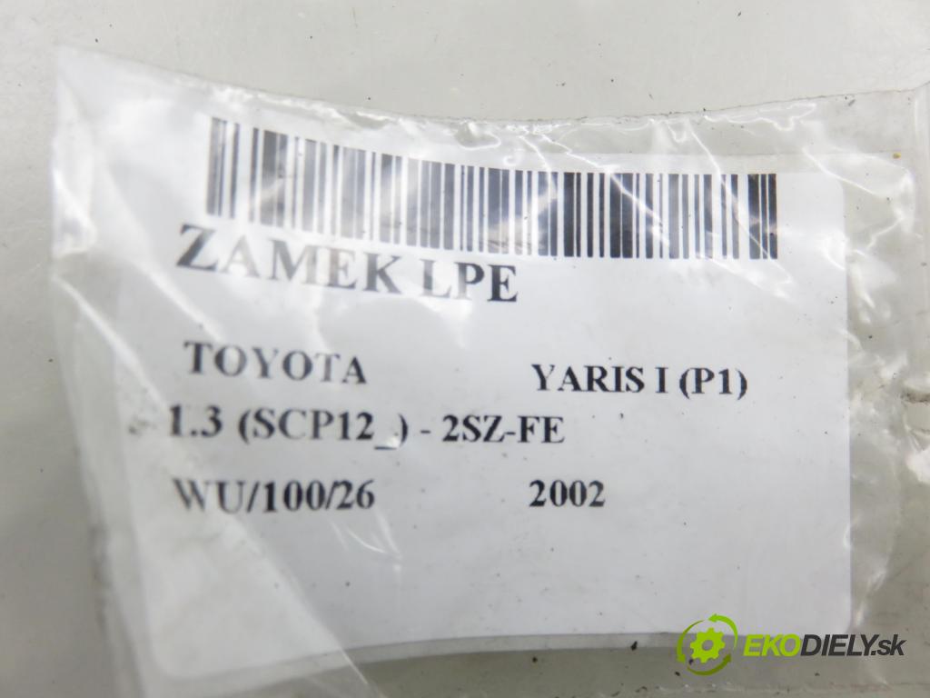 TOYOTA YARIS (_P1_) HB 2002 64,00 1.3 VVTi 87 - 2SZ-FE 1298,00 zámok