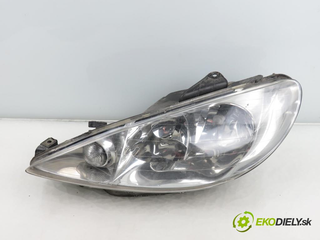 PEUGEOT 206 liftback (2A/C) HB 2007 50,00 1.4 HDi 8V 70 - 8HZ 1398,00 světlo LP 