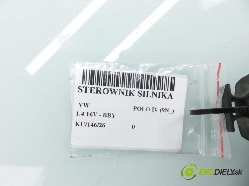 VW POLO (9N_) HB 2002 55,00 1.4 16V 75 - BBY 1390,00 Riadiaca jednotka Motor IAW4MVDD ; 6160066307 ; 036906034DD