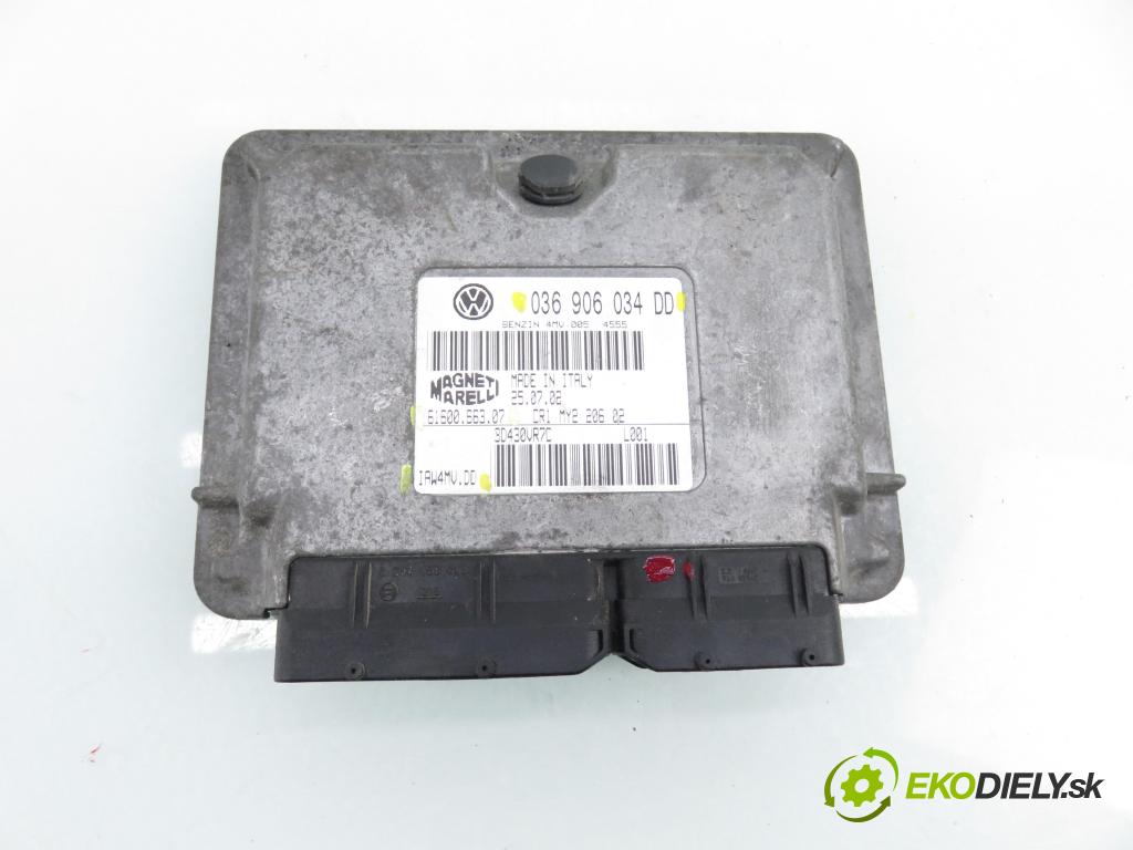 VW POLO (9N_) HB 2002 55,00 1.4 16V 75 - BBY 1390,00 řídící jednotka motora IAW4MVDD ; 6160066307 ; 036906034DD