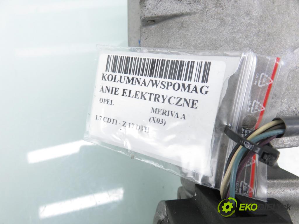 OPEL MERIVA A nadwozie wielkoprzestrzenne (MPV) (X03) HB 2004 74,00 1.7 CDTI 100 - Z 17 DTH 1686,00 serv/podporovanie elektrické 26101967 ; 26108652 ; 13153554