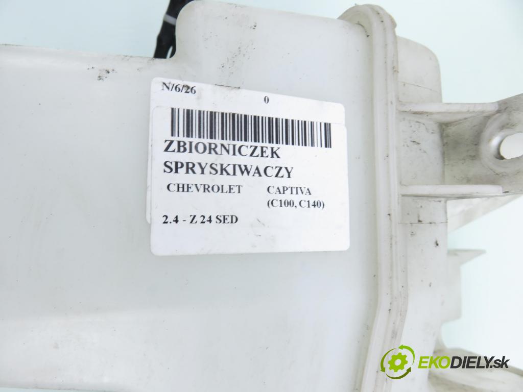 CHEVROLET CAPTIVA (C100, C140) SUV 2012 137,00 2.4 186 - LE9 2384,00 Nádržka ostrekovačov 20777307 ; 20775069 (Kľučka dverí ostatné)