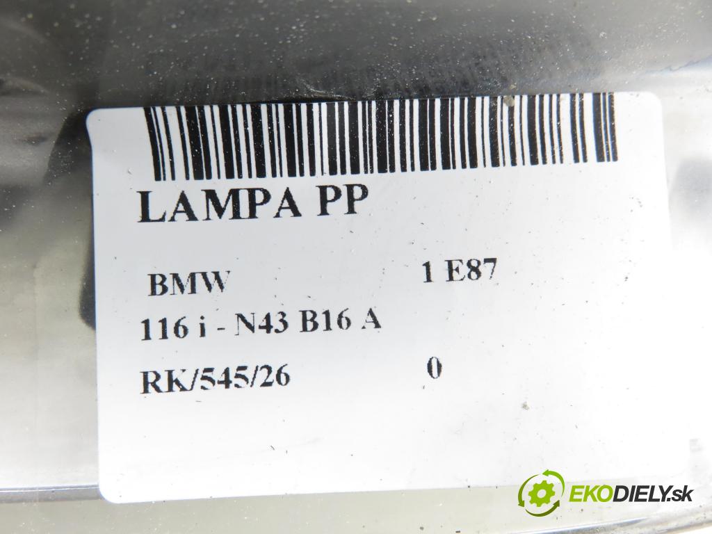 BMW 1 (E87) HB 2009 89,00 116 i - N43 B16 A 1599,00 Svetlo PP 7249650