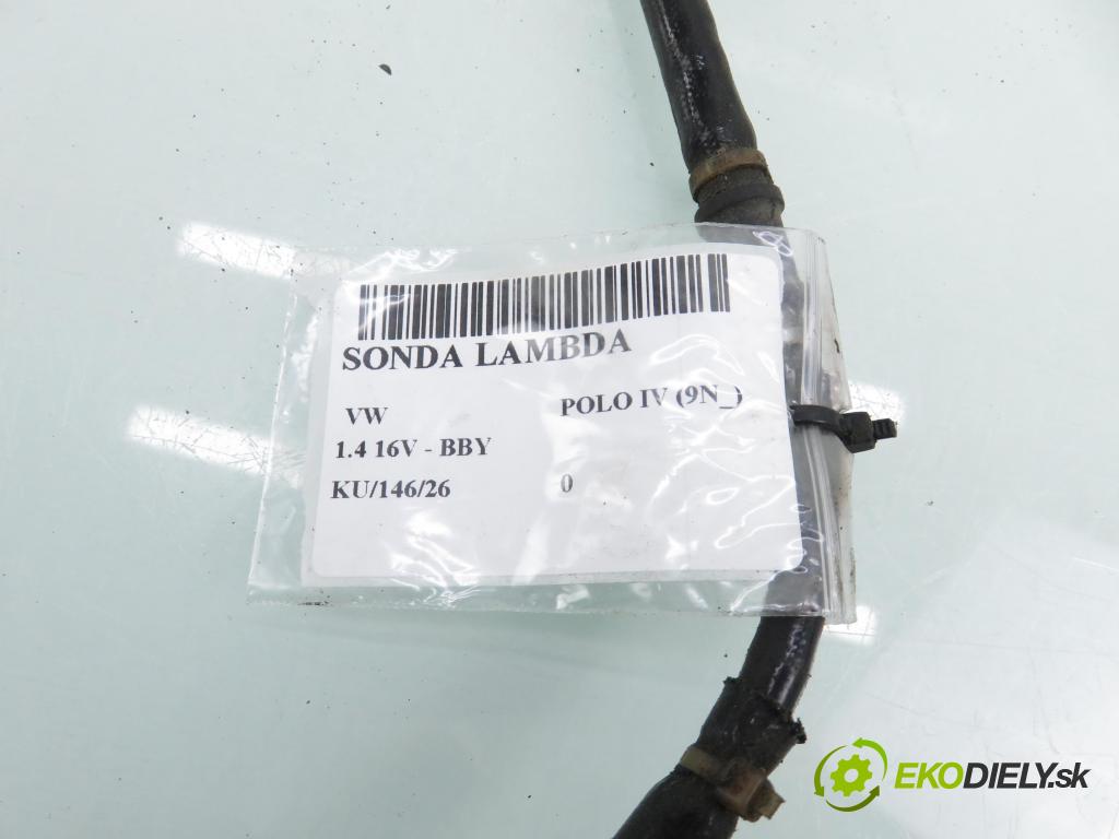 VW POLO (9N_) HB 2002 55,00 1.4 16V 75 - BBY 1390,00 sonda lambda 030906262K (Lambda sonda)