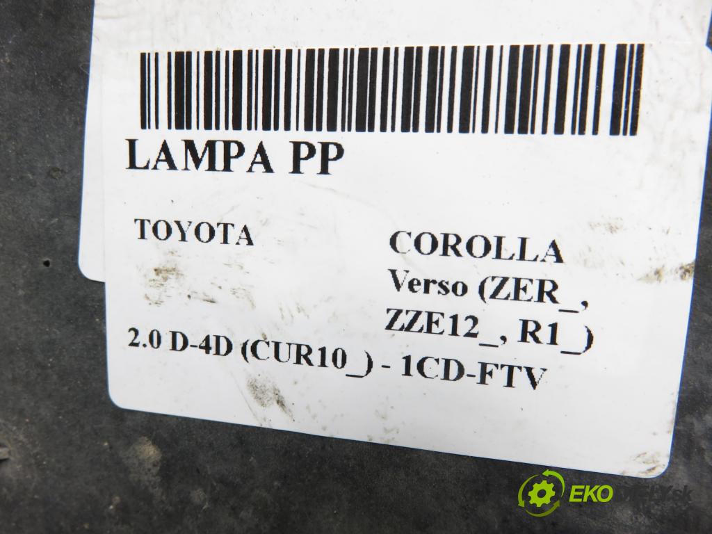 TOYOTA COROLLA Verso (ZER_, ZZE12_, R1_) VAN 2004 85,00 2.0 D-4D (CUR10_) - 1CD-FTV 1995,00 Svetlo PP