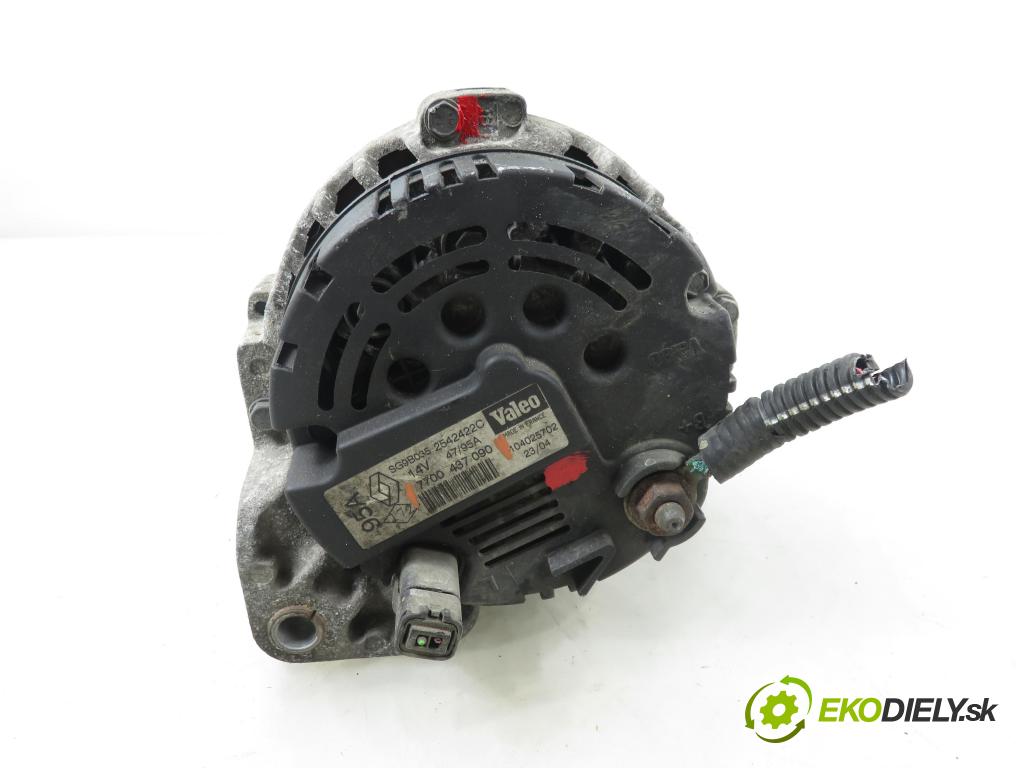 RENAULT CLIO II (BB_, CB_) HB 2004 55,00 1.2 16V (BB05, BB0W, BB11, BB27, BB2T, BB2U, BB2V, 1149,00 Alternátor 7700437090 (Alternátor)
