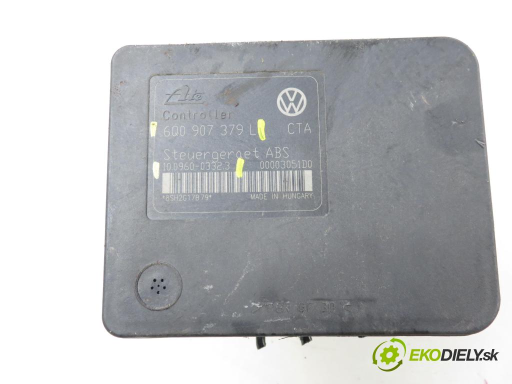 VW POLO (9N_) HB 2002 55,00 1.4 16V 75 - BBY 1390,00 Pumpa ABS 036133062N ; 10096003323 ; 6Q0614117H (Pumpa ABS)