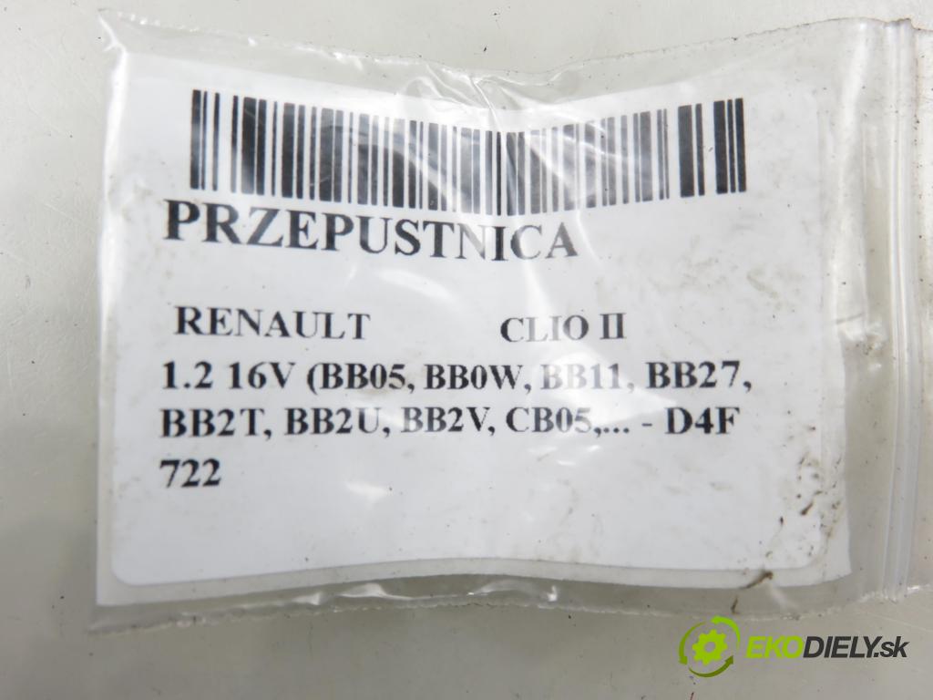 RENAULT CLIO II (BB_, CB_) HB 2004 55,00 1.2 16V (BB05, BB0W, BB11, BB27, BB2T, BB2U, BB2V, 1149,00 Škrtiaca klapka 703703000 (Škrtiaca klapka)