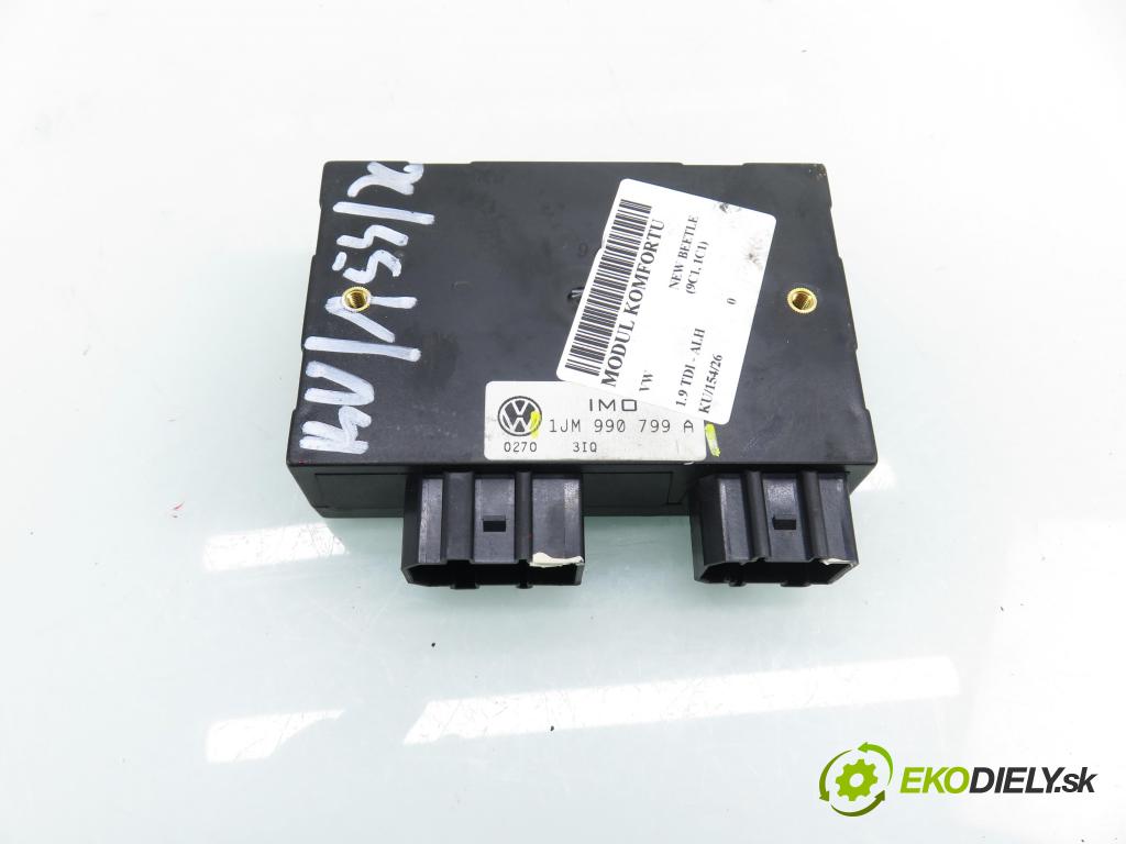 VW NEW BEETLE (9C1, 1C1) HB 2001 66,00 1.9 TDI 90 - ALH 1896,00 MODUL komfortu 1J0959799AH ; 5DK00794551 ; 1JM990799A