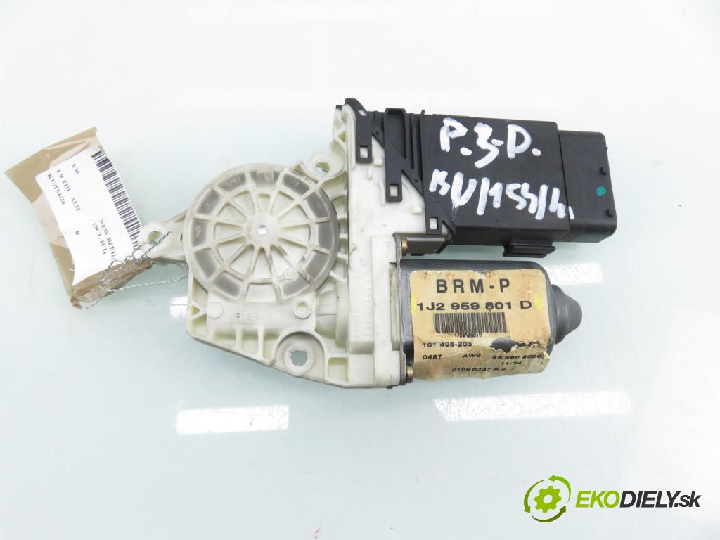 VW NEW BEETLE (9C1, 1C1) HB 2001 66,00 1.9 TDI 90 - ALH 1896,00 motorek sťahovaní oken PP 1J2959801D ; F00HJ00022
