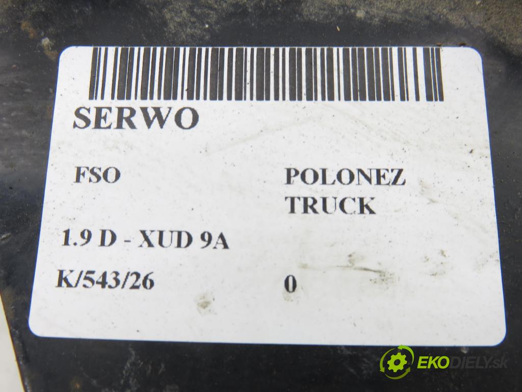 FSO POLONEZ TRUCK PICK-UP 1997 51,00 1.9 D 69 - XUD 9A (PSA) 1905,00 Posilovač  (Servočerpadlo)