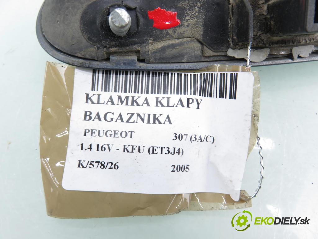 PEUGEOT 307 (3A/C) HB 2005 65,00 1.4 16V - KFU (ET3J4) 1360,00 klika dveří kufr