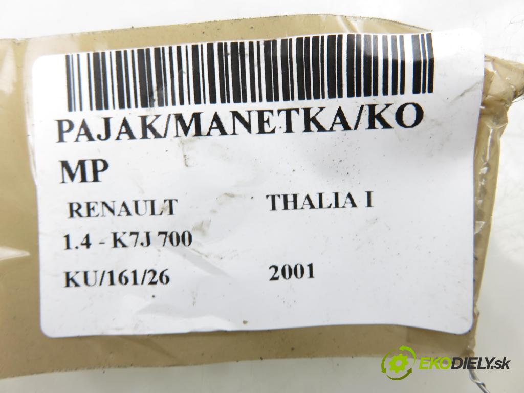 RENAULT THALIA I (LB0/1/2_) SEDAN 2001 55,00 1.4 - K7J 700 1390,00 páčka/prepínač 7700437315