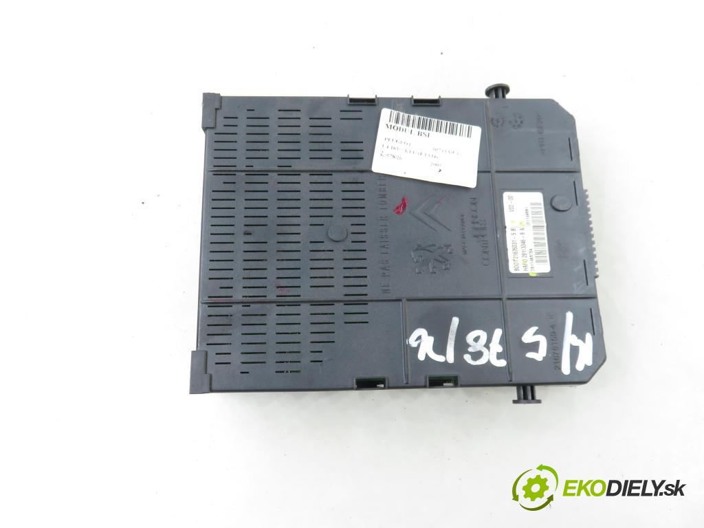 PEUGEOT 307 (3A/C) HB 2005 65,00 1.4 16V - KFU (ET3J4) 1360,00 MODUL BSI 281148373A ; 2167600315B ; 281133468A
