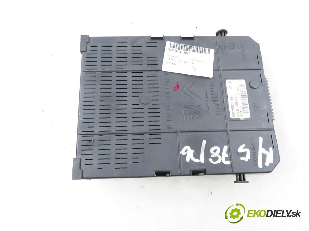 PEUGEOT 307 (3A/C) HB 2005 65,00 1.4 16V - KFU (ET3J4) 1360,00 MODUL BSI 281148373A ; 2167600315B ; 281133468A