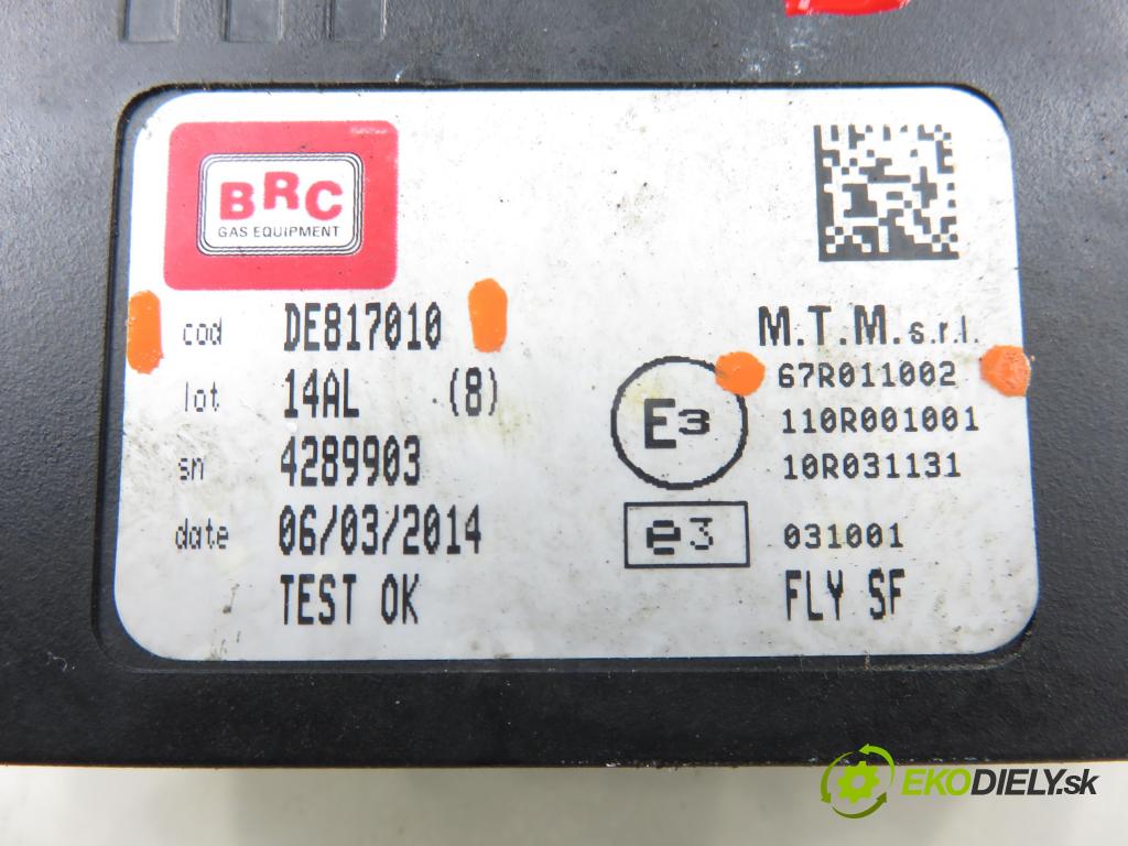 PEUGEOT 307 (3A/C) HB 2005 65,00 1.4 16V - KFU (ET3J4) 1360,00 Riadiaca jednotka LPG DE817010 ; 67R011002
