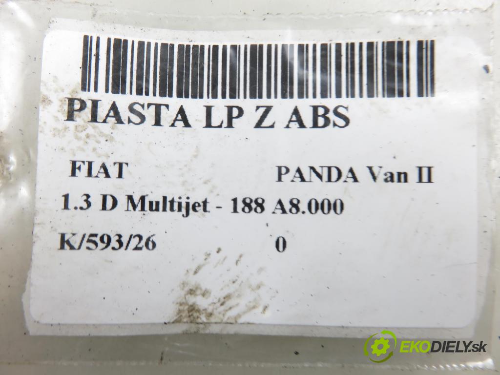 FIAT PANDA Van (169_) HB 2007 51,00 1.3 D Multijet - 188 A8.000 1248,00 náboj LP ABS