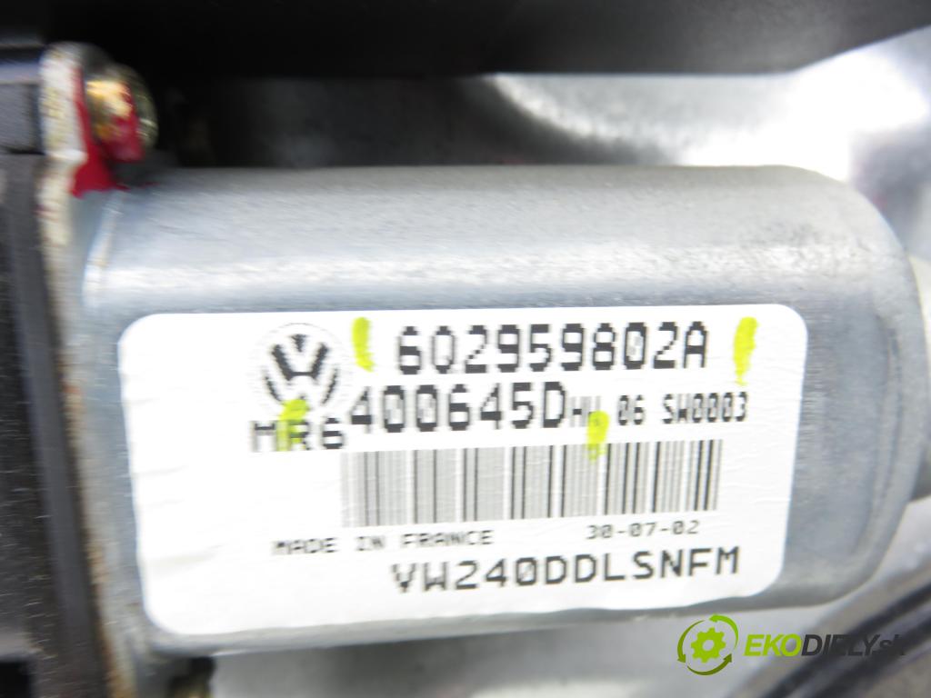 VW POLO (9N_) HB 2002 55,00 1.4 16V 75 - BBY 1390,00 Mechanizmus okien 6Q2959802A ; 400645D