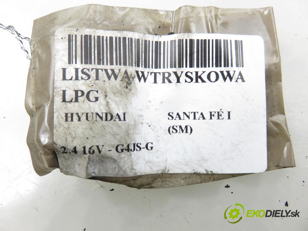 HYUNDAI SANTA FÉ I (SM) SUV 2004 107,00 2.4 16V 146 - G4JS-G 2351,00 Lišta vstrekovacia LPG 09SQ99020002G ; 67R010185.