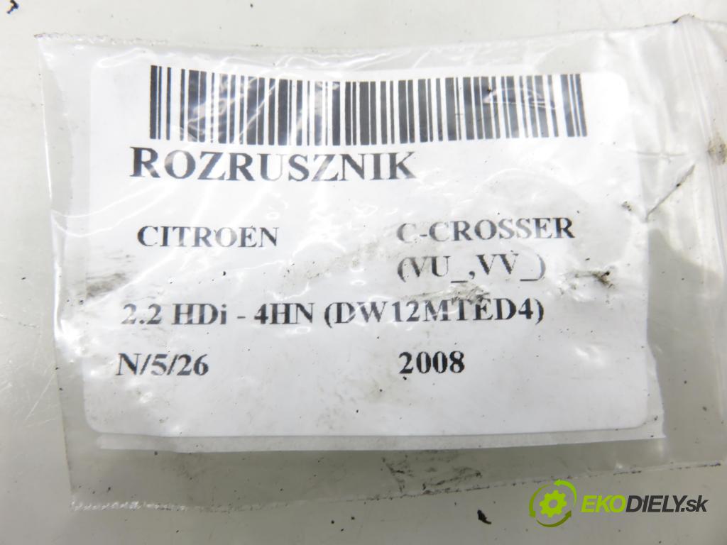 CITROEN C-CROSSER (EP_) SUV 2008 115,00 2.2 HDi 160 - 4HN (DW12MTED4) 2179,00 Štartér 9656262780 ; M000T20871ZE (Štartér)