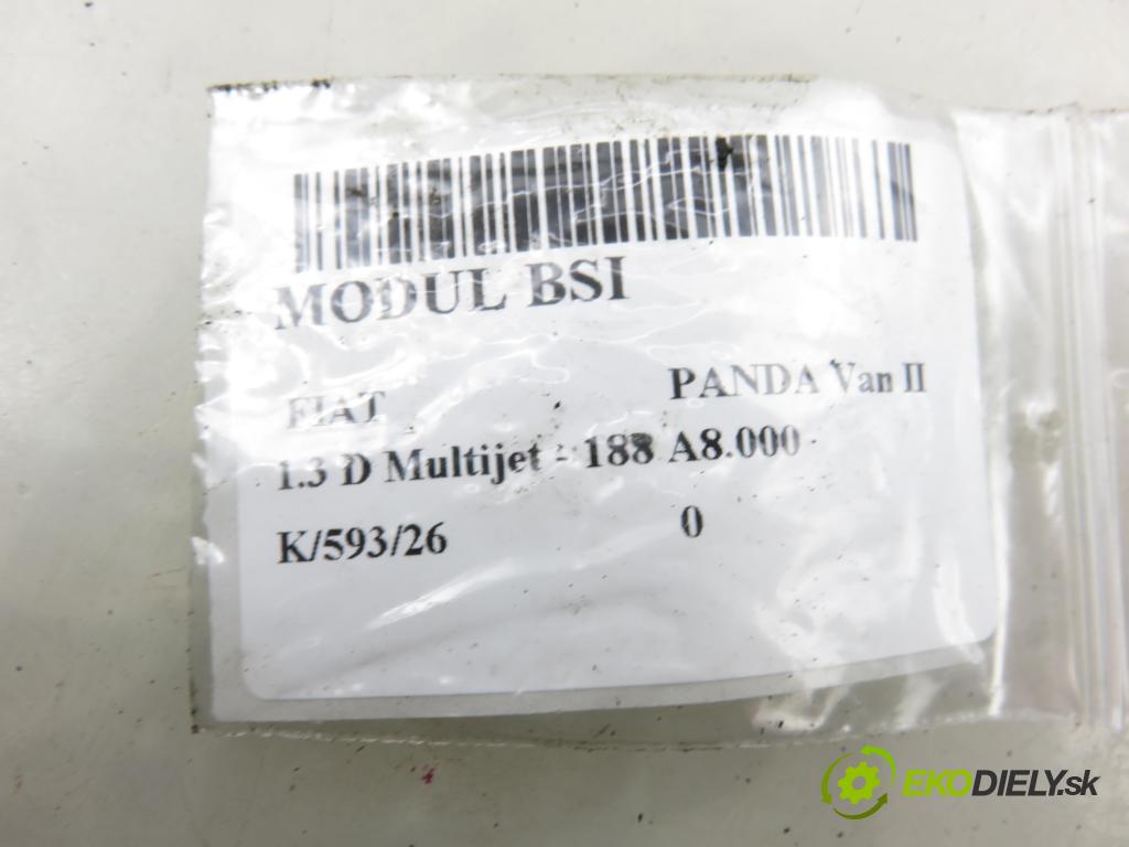 FIAT PANDA Van (169_) HB 2007 51,00 1.3 D Multijet - 188 A8.000 1248,00 MODUL BSI S118578020J ; 51783782