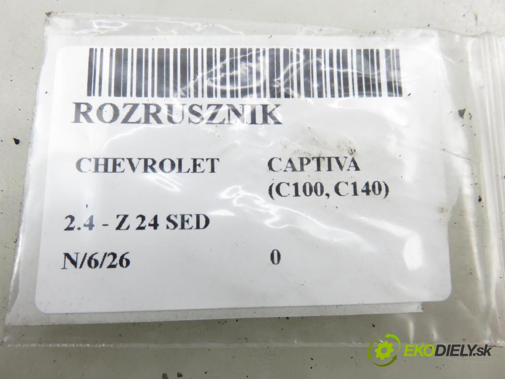 CHEVROLET CAPTIVA (C100, C140) SUV 2012 137,00 2.4 186 - LE9 2384,00 Štartér  (Štartér)