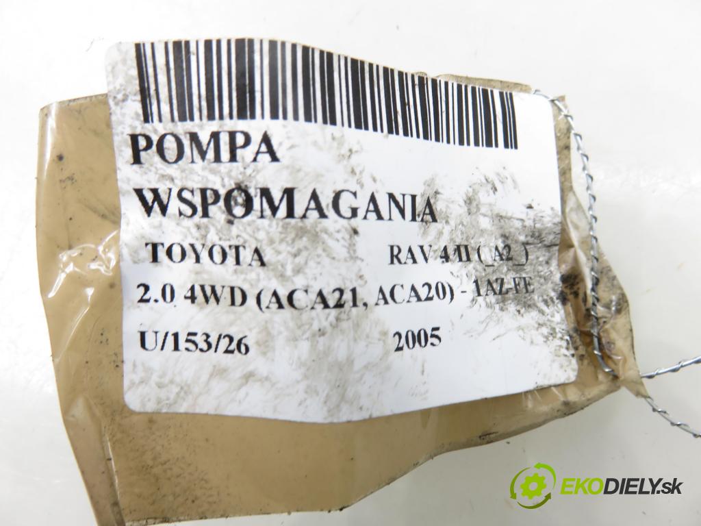 TOYOTA RAV 4 II (_A2_) SUV 2005 110,00 2.0 4WD 150 - 1AZ-FE 1998,00 Pumpa servočerpadlo  (Servočerpadlo)