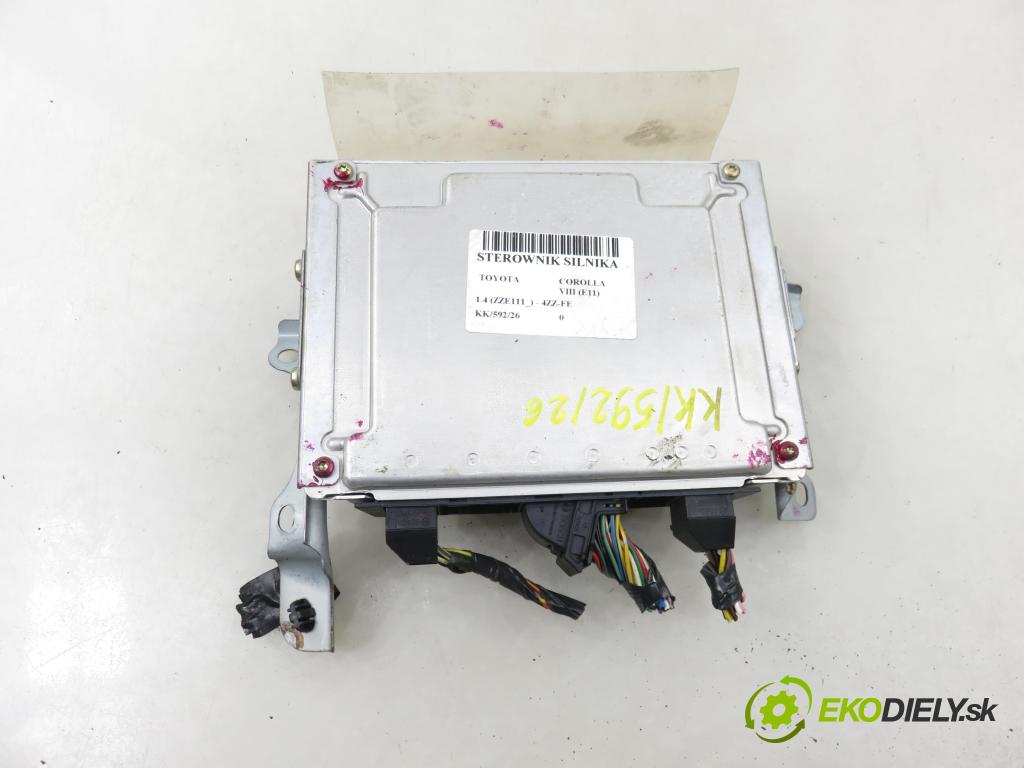 TOYOTA COROLLA Liftback (_E11_) LIFTBACK 2000 71,00 1.4 VVTi 97 - 4ZZ-FE 1398,00 Riadiaca jednotka Motor 8966102660 ; 0261206229