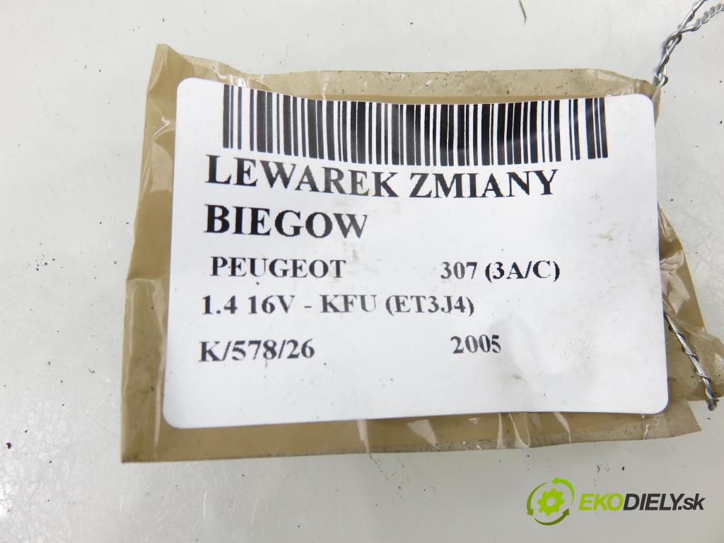 PEUGEOT 307 (3A/C) HB 2005 65,00 1.4 16V - KFU (ET3J4) 1360,00 ZVEDÁK: 9655245980