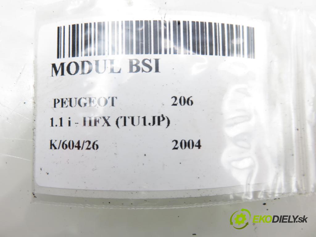 PEUGEOT 206 liftback (2A/C) HB 2004 440,00 1.1 i - HFX (TU1JP) 1124,00 MODUL BSI S118085120C ; 9652474880