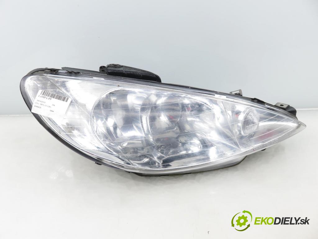 PEUGEOT 206 liftback (2A/C) HB 2004 440,00 1.1 i - HFX (TU1JP) 1124,00 světlo PP 