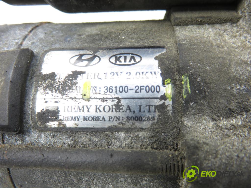 KIA SPORTAGE (SL) SUV 2011 100,00 2.0 CRDi AWD 136 - D4HA 1995,00 Štartér 361002F000 (Štartér)