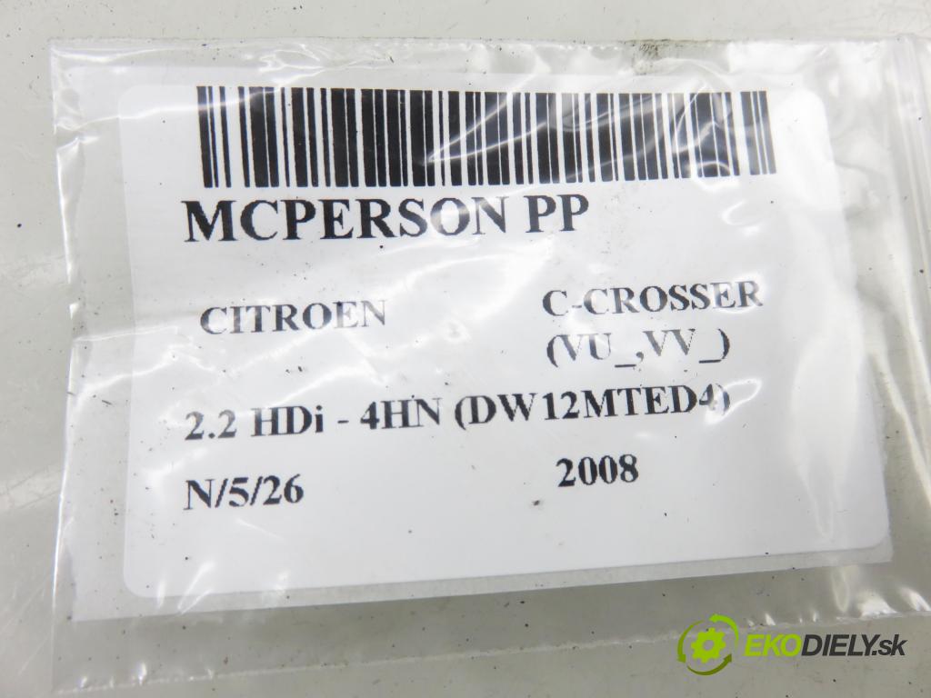 CITROEN C-CROSSER (EP_) SUV 2008 115,00 2.2 HDi 160 - 4HN (DW12MTED4) 2179,00 MCPERSON PP 