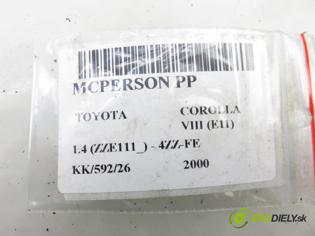 TOYOTA COROLLA Liftback (_E11_) LIFTBACK 2000 71,00 1.4 VVTi 97 - 4ZZ-FE 1398,00 MCPERSON PP