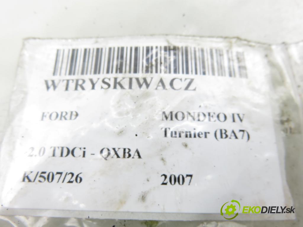 FORD MONDEO IV Turnier (BA7) KOMBI 2007 103,00 2.0 TDCi - QXBA 1997,00 vstrekovač 9657144580 (Vstrekovač paliva)