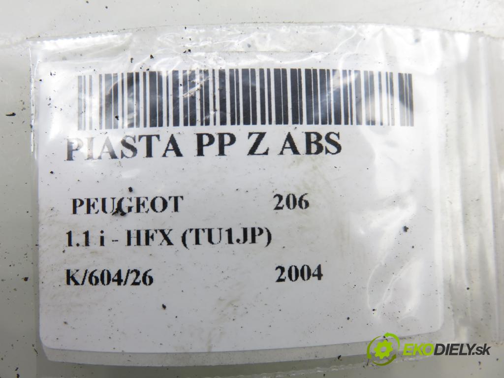 PEUGEOT 206 liftback (2A/C) HB 2004 440,00 1.1 i - HFX (TU1JP) 1124,00 náboj PP ABS