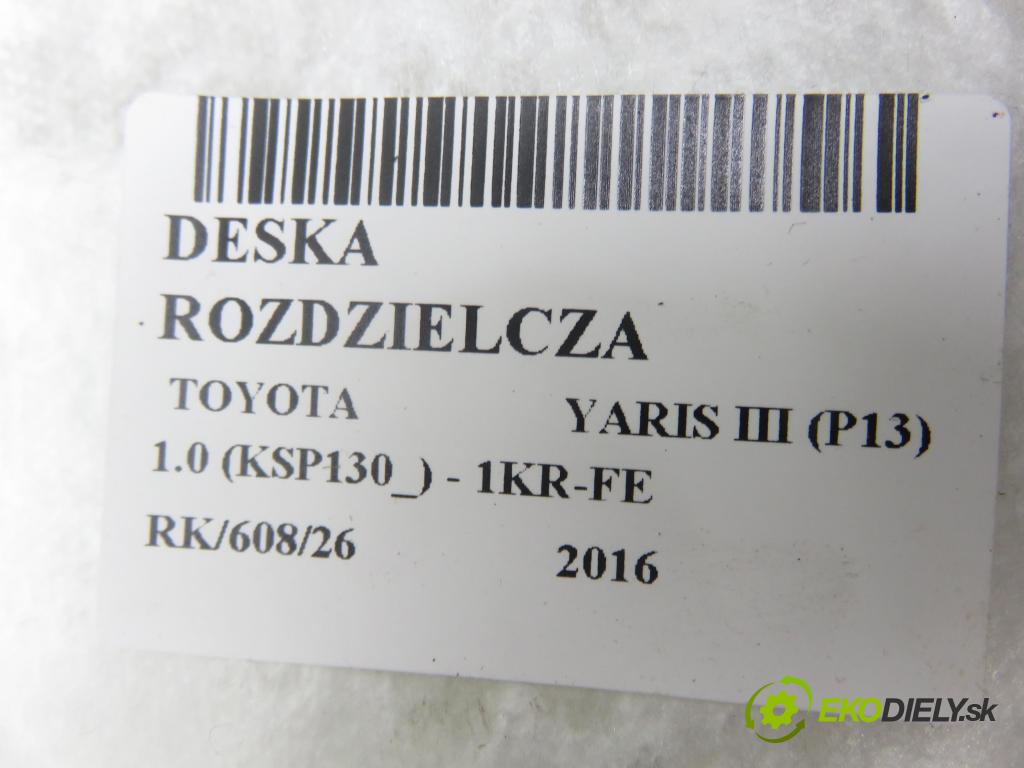 TOYOTA YARIS (_P13_) HB 2016 51,00 1.0 (KSP130_) 69 - 1KR-FE 998,00 doska
