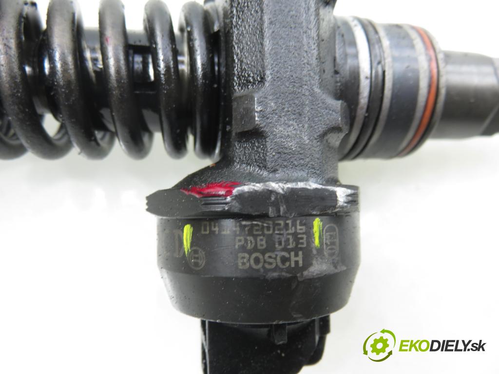 VW SHARAN (7M8, 7M9, 7M6) VAN 2003 96,00 1.9 TDI PD 130 - ASZ 1896,00 Vstrekovač 038130073BA ; 0414720216 (Vstrekovač paliva)