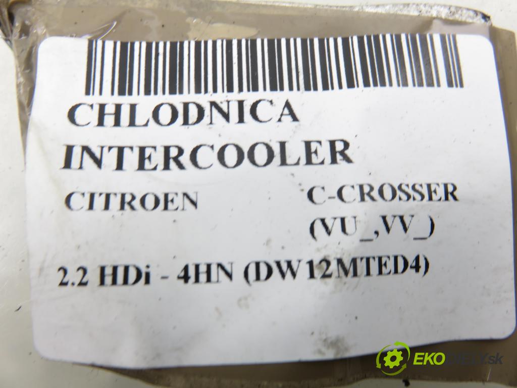 CITROEN C-CROSSER (EP_) SUV 2008 115,00 2.2 HDi 160 - 4HN (DW12MTED4) 2179,00 chladič intercooler 1530A061