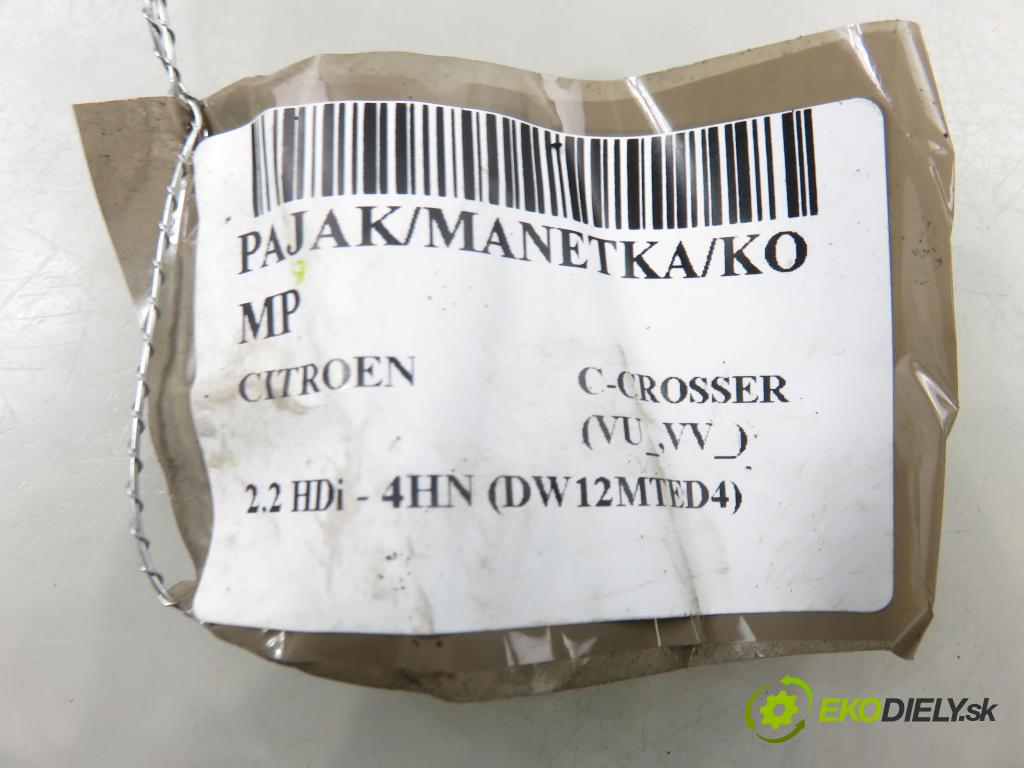 CITROEN C-CROSSER (EP_) SUV 2008 115,00 2.2 HDi 160 - 4HN (DW12MTED4) 2179,00 páčka/prepínač 8600A228