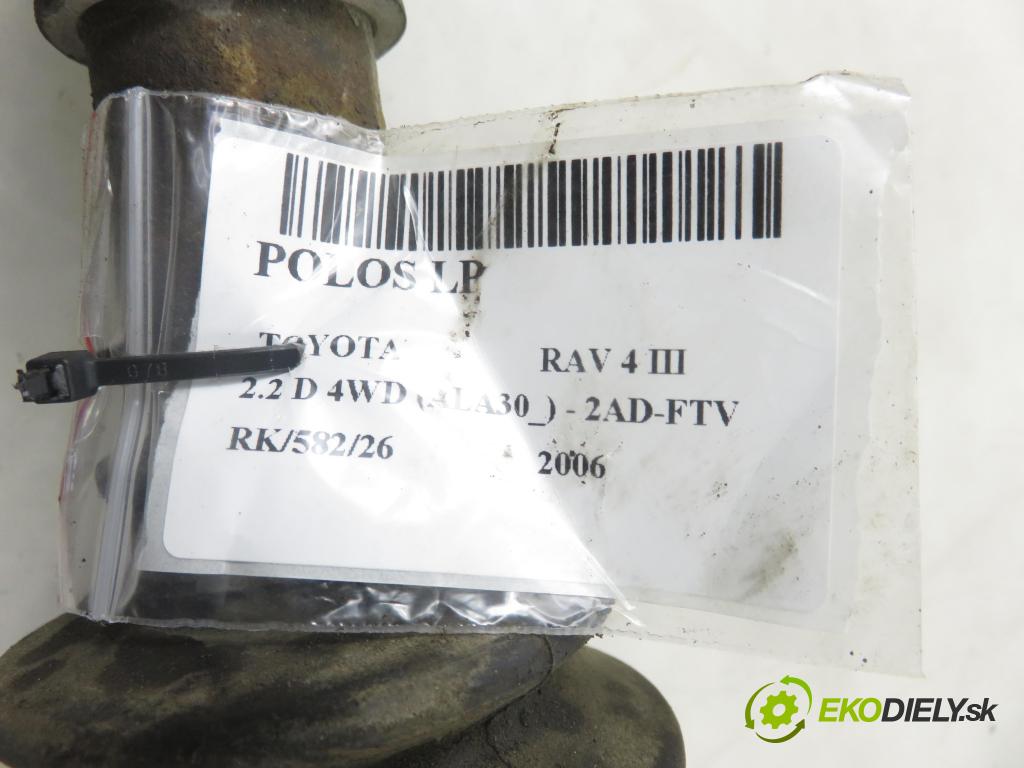 TOYOTA RAV 4 III (_A3_) SUV 2006 100,00 2.2 D 4WD (ALA30_) 136 - 2AD-FTV 2231,00 Poloos LP 