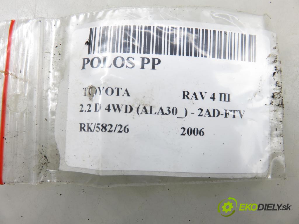TOYOTA RAV 4 III (_A3_) SUV 2006 100,00 2.2 D 4WD (ALA30_) 136 - 2AD-FTV 2231,00 Poloos PP 