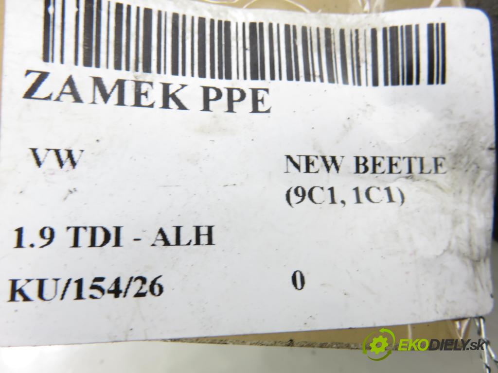 VW NEW BEETLE (9C1, 1C1) HB 2001 66,00 1.9 TDI 90 - ALH 1896,00 zámok 3B1837016A