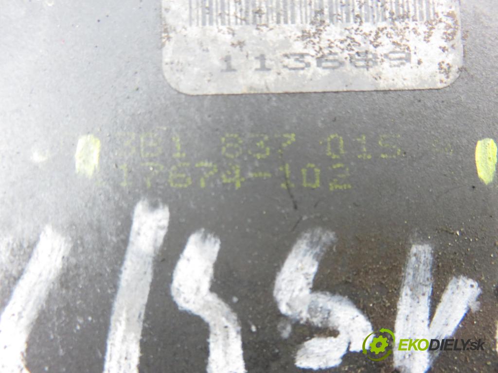 VW NEW BEETLE (9C1, 1C1) HB 2001 66,00 1.9 TDI 90 - ALH 1896,00 zámok 3B1837015A