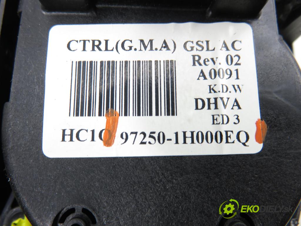 KIA CEE'D liftback (ED) HB 2008 80,00 1.4 16V 109 - G4FA 1396,00 Panel kúrenia KLIMATRONIK 972501H000EQ ; 957101H400